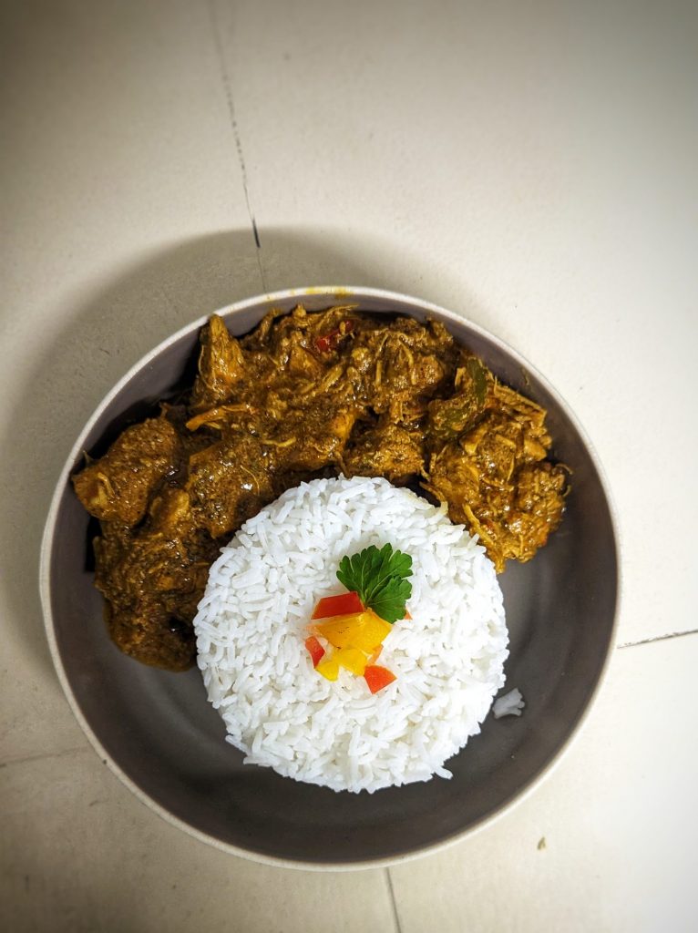 Colombo de poulet antillais